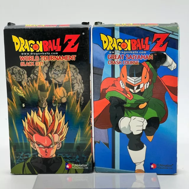 FUNIMATION - DRAGON Ball Z DBZ - VHS Lot - World Tournament & Great - Is Dragon Ball Z On Funimation Uk