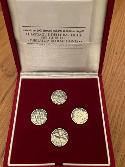 Medaglie Delle Basiliche del Giubileo - ARGENTO