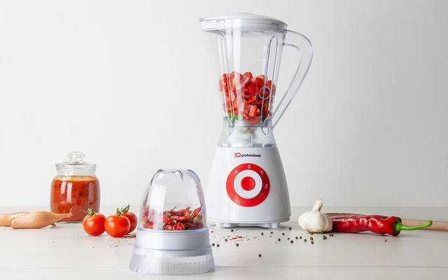 Blender Grinder Food Mixer Processor Multi Purpose High Power Dual Speed 1.5L UK
