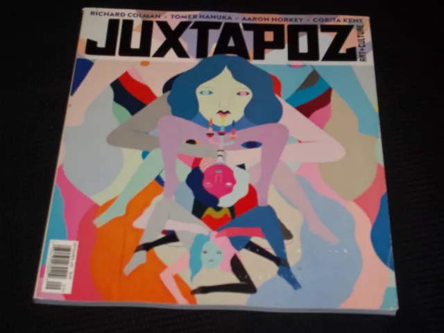 2015 September Juxtapoz Magazine - Richard Colman Front Cover - L 8626