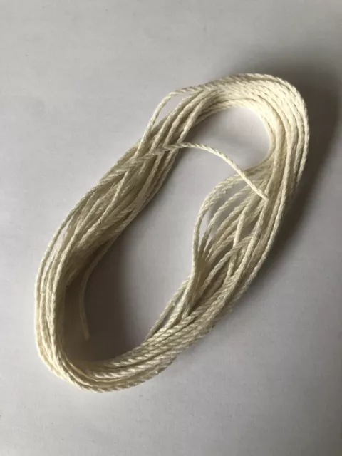 5 Mtr Replacement Cotton Rigging Thread. SY4 Upwards. Star Yacht, Pond Yacht