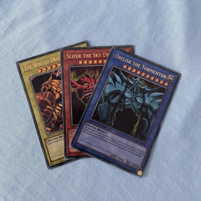 YU-GI-OH! EGYPTIAN GOD Cards, Obelisk, Slifer, Ra (Legendary Collection)  LC01 7.99 - PicClick UK