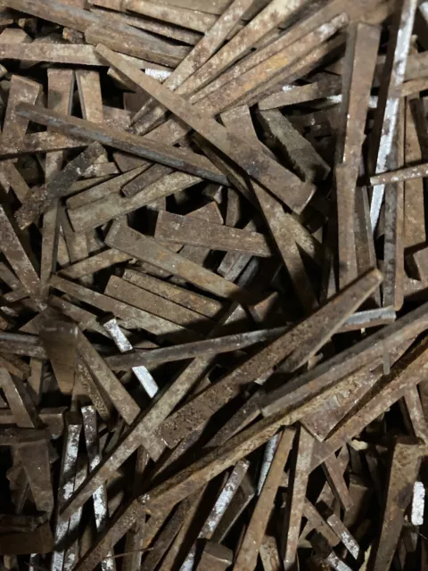 Vintage 2” Steel Cut Nails-Square Head- *By The Pound* New Old Stock, Antiquity