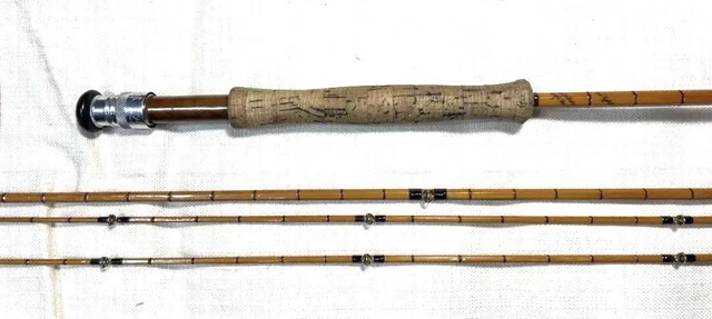 HARDY PALAKONA THE Gold Medal 9ft 3pc 2tip Bamboo Fly Rod HARDY PALAKONA THE Gold Medal 9ft 3pc 2tip Bamboo Fly Rod