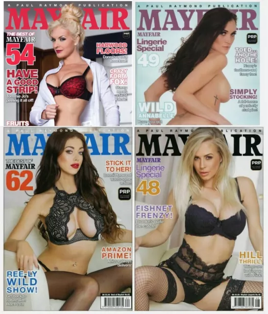 Mayfair x4 Pack Includes Best of Mayfair 54/62 & Lingerie 48/49