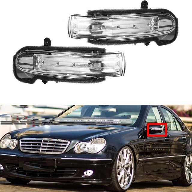 Signaux clignotants signaux 2038201521 6*6*23 cm ABS + LED accessoires de voitur