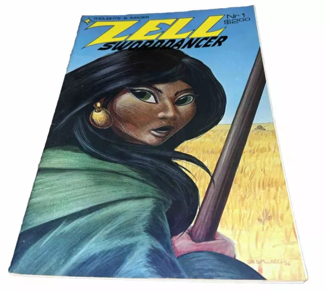 ZELL SWORDDANCER #1 - 1986 Comic Book