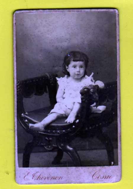 COSNE-SUR-LOIRE & SANCERRE (58 / 18) THEVENON / CHILD business photo card