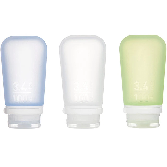 Humangear 772160 3.4 fl oz Large Gotoob Plus Squeeze Bottle - Clear, Green &
