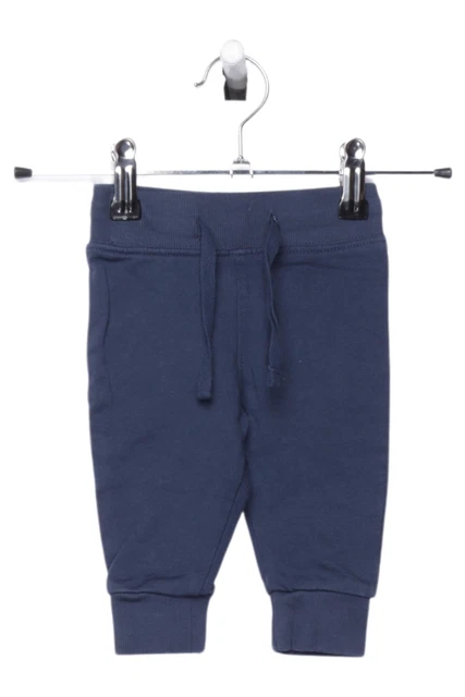 Pantaloni di stoffa bambini blu taglia 68
