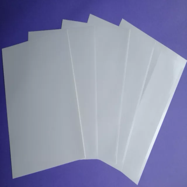 A4 Gloss White Polyester Permanent Waterproof Self Adhesive Labels