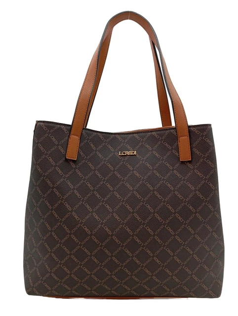 Sac Shopper Moyen Kipling Femme - Brun - Style Décontracté Et Élégant