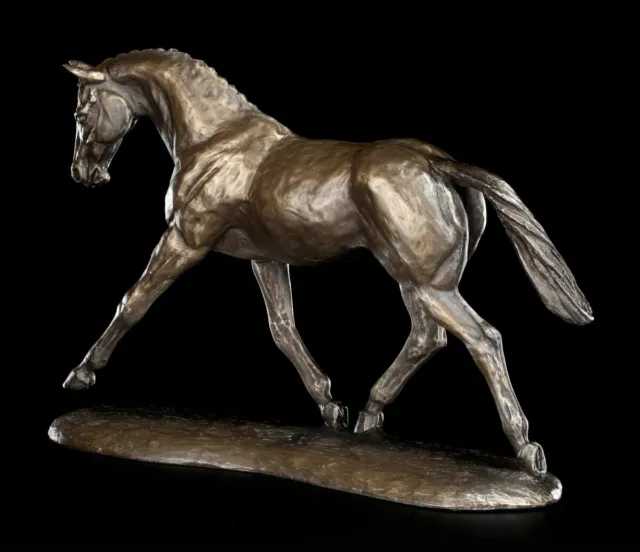 Cheval Figurine - Trotting Warmblood Par Harriet Glen - de Statue Décoration 3
