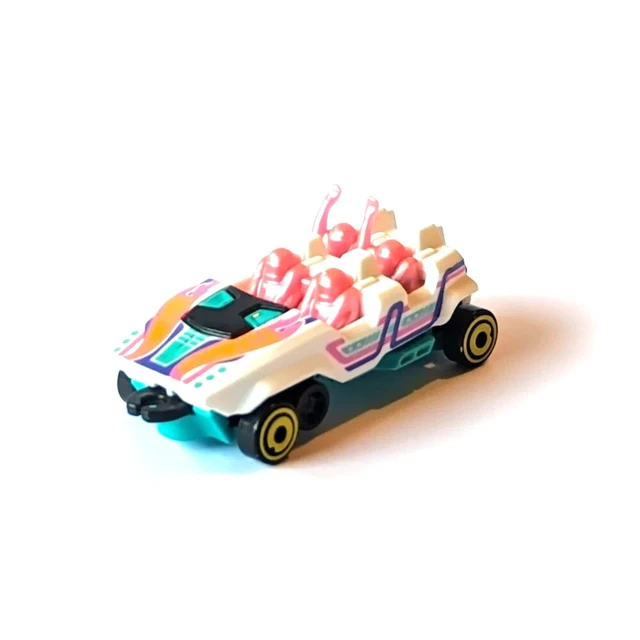 HOT WHEELS WHITE Loopster Experimotors Kids Model Diecast Toy Car