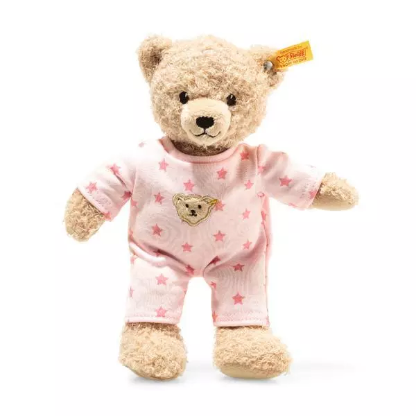 Steiff Teddy and Me Teddybär Mädchen Baby mit Schlafanzug 25 cm