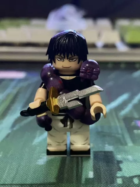 custom 3th party min brick minifigure white   Jujutsu Kaisen