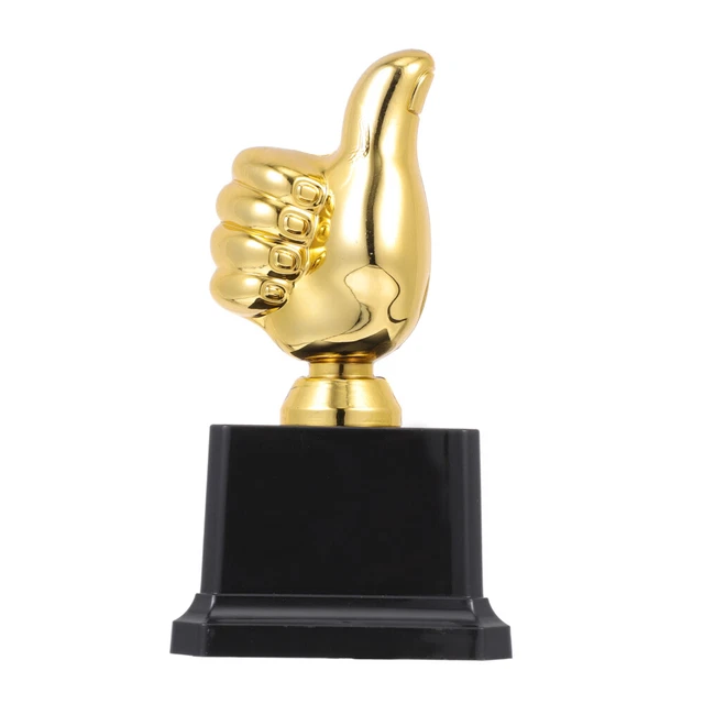 Home Desktop Decor Kids Reward Toy Soccer Trophy Party Work Staff Gift