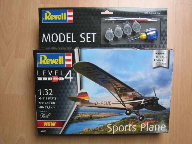 REVELL 1 32 PIPER PA 18 Super Cub Sports Plane Set 03835 EUR 24 50 