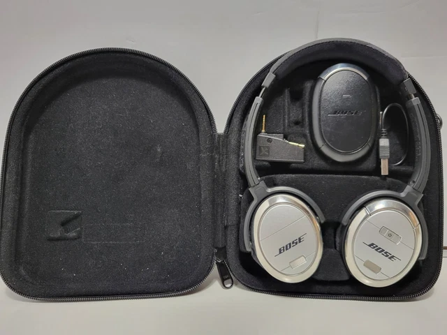 Bose Quiet Comfort 3 (QC3) Noise Cancelling Headphones Wired Complete Set