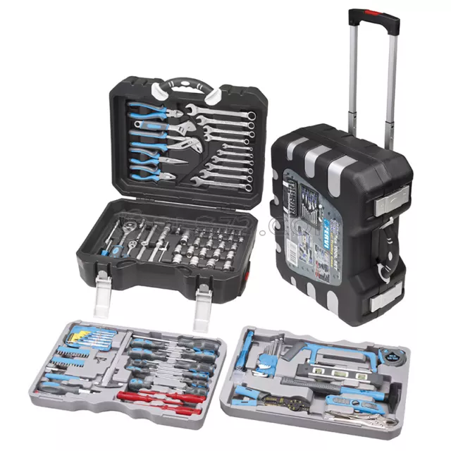 Valise Mallette Malette Avec Outils 175 Pcs De Travail Fervi 0165