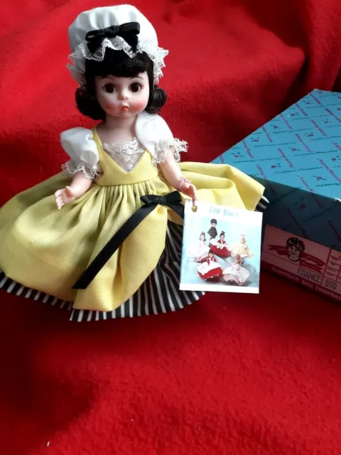 Vintage Madame Alexander 8 inch France Doll in Original Box with Tag