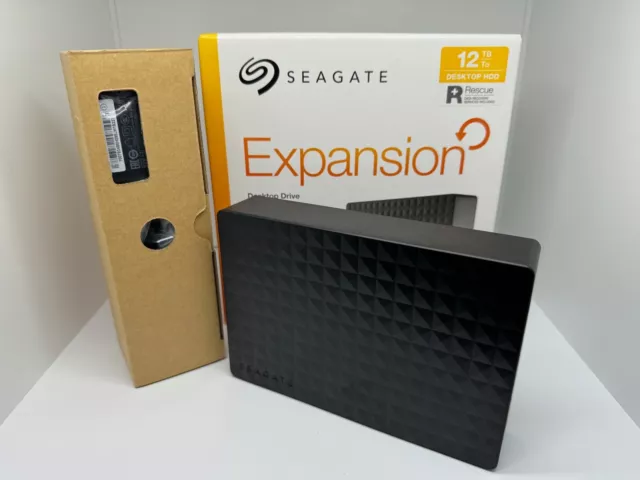 Disco duro externo de 12 TB en carcasa Seagate Expansion Drive 3,5 pulgadas USB 3.0 #132