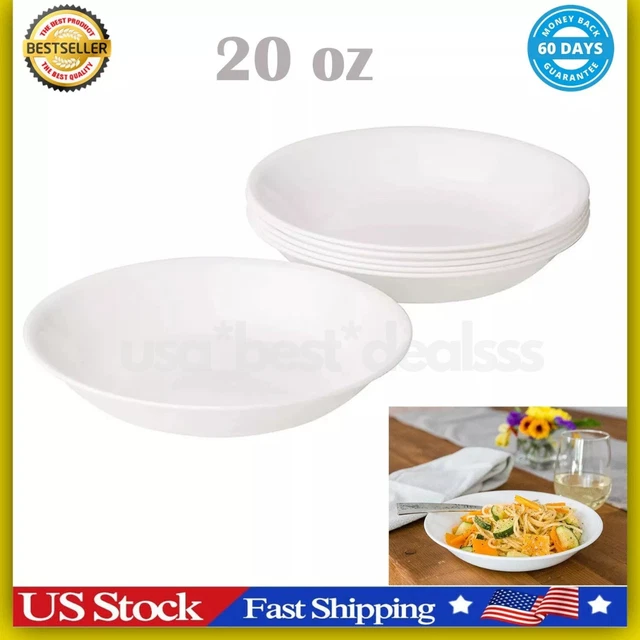 20 Oz Corelle Pasta Bowls Set Of 20 Oz Corelle Pasta Bowl Set Corelle Winter Frost White Corelle 20 Oz Pasta  Bowl Corelle