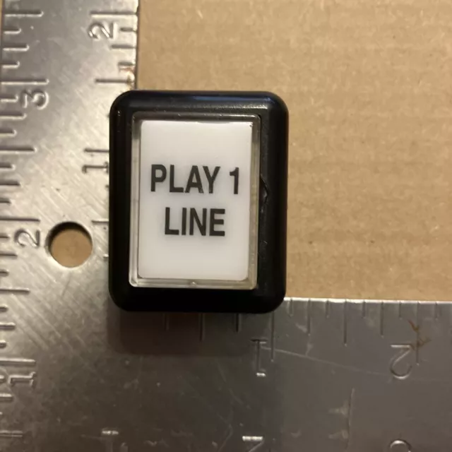 Bally Evo Play 1 Line Button With Bulb