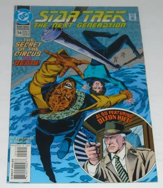 Star Trek The Next Generation #54 DC Comics 1993