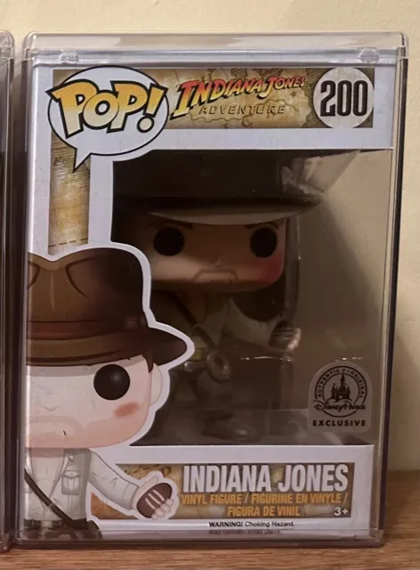 Funko Pop Disney Indiana Jones Disney Parks Exclusive #200