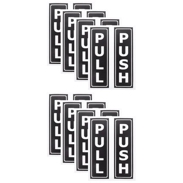 Push Sign Office 16 PCS OFFICE Push Door Sign Door Signs For Office for Restaurant Store ...