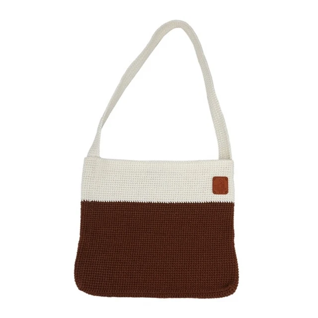 DIY Crochet Bag with Yarn, Crochet Hook, Needle and Instruction