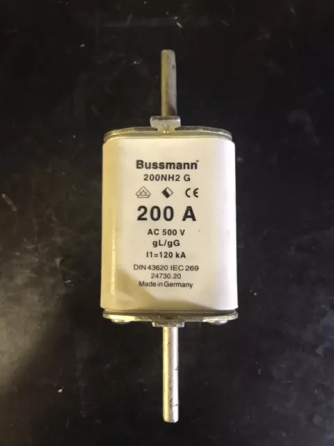 Bussmann Centred Tag Fuse 200A