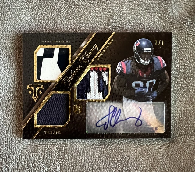 2014 Topps Triple Threads Jadeveon Clowney Rookie RC Auto Autograph True 1/1