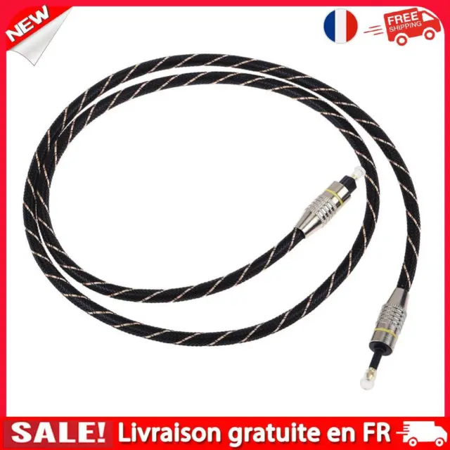 fr TOSLINK Cable fibre optique Audio Câble adaptateur numérique 1m 2m 3M pour TV