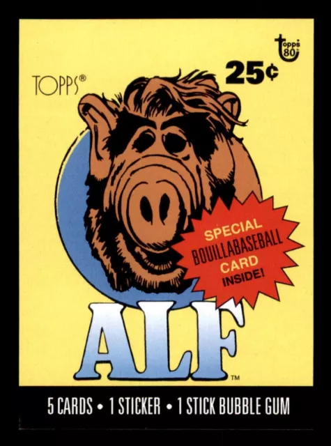 2018 Topps 80th Anniversary Wrapper Art #59 Alf