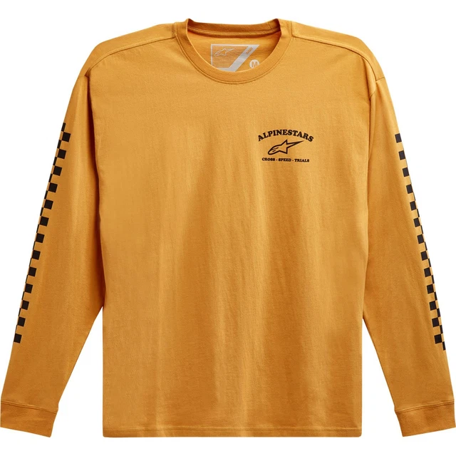 Alpinestars Sunday Long-Sleeve T-Shirt - Gold - Medium 12137184059M