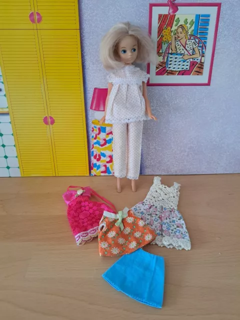 Vintage 1970’s Mary Quant Daisy Doll with Clothes. Very Good Condition for Age.