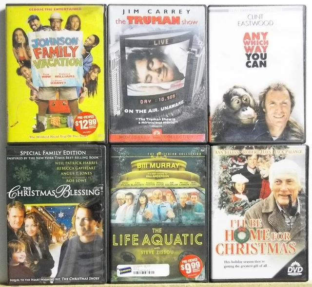 6 COMEDY FAMILY Funny Movies DVDs READ LIST INSIDE Lot H898 FREE US S