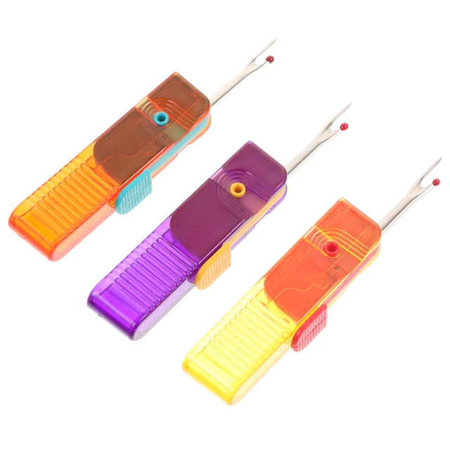 Kit de 3 piezas de herramientas de costura destripador de costura escarificador kit de máquina de coser