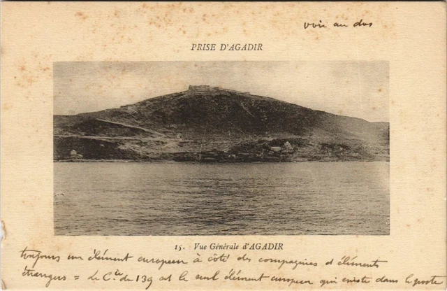 CPA AK Militaire AGADIR vue générale MAROC (23951)