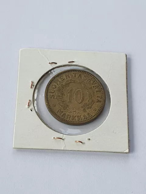 Finnland 10 Markkaa Münze 1930