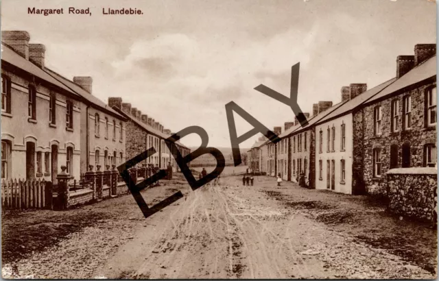 Margaret Road Llandebie Wales Raphael Tuck Real Photo Postcard