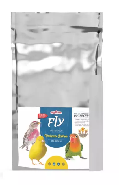 Unicco Extra mangime per uccelli granivori in riproduzione Raggio di Sole 4 kg