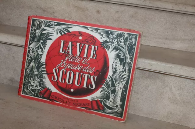 La vie fière et joyeuse des scouts, album chocolat Suchard