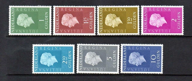 Netherlands Mnh 1969 Sg1078-1084 Queen Juliana