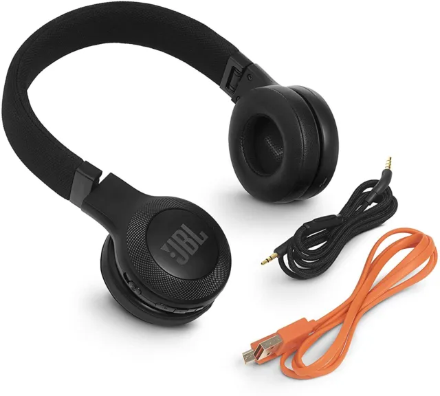 JBL E45BT On-Ear Bluetooth Kopfhörer Headphones Mikrofon 16h kabellos Schwarz
