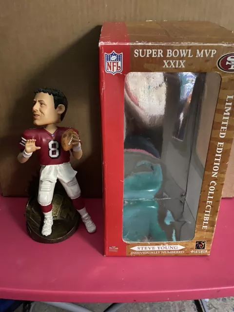 Steve Young San Francisco 49Ers Super Bowl Mvp Limited Edition Bobblehead #1897