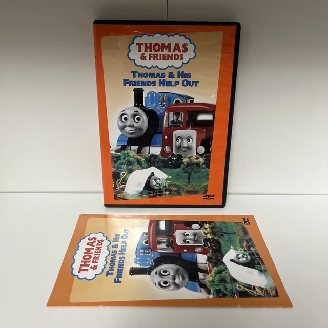 THOMAS AND FRIENDS Thomas and His Friends Help Out DVD+Insert Good