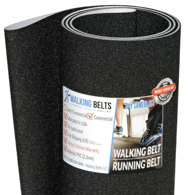 Star Trac TBT E-CTe Treadmill Running Belt 2ply Sand Blast Serial 9-6080-MUSAP0